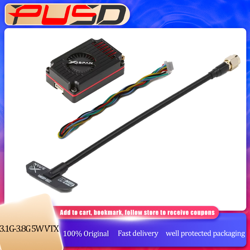 Fpv Racing Quadcopter - Rushfpv Rush FPV XSPAN 3.1G-3.8G 5W