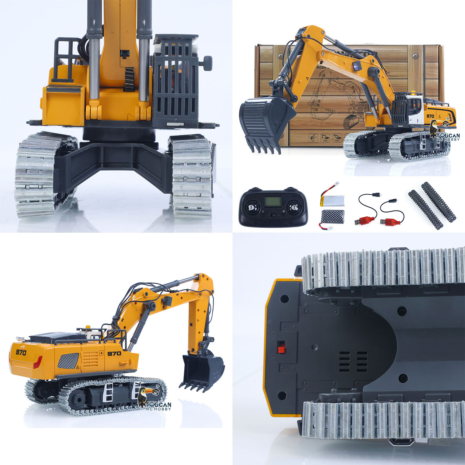 Rc Hobby Excavator - Gift Mini 1/50 RTR 970 RC