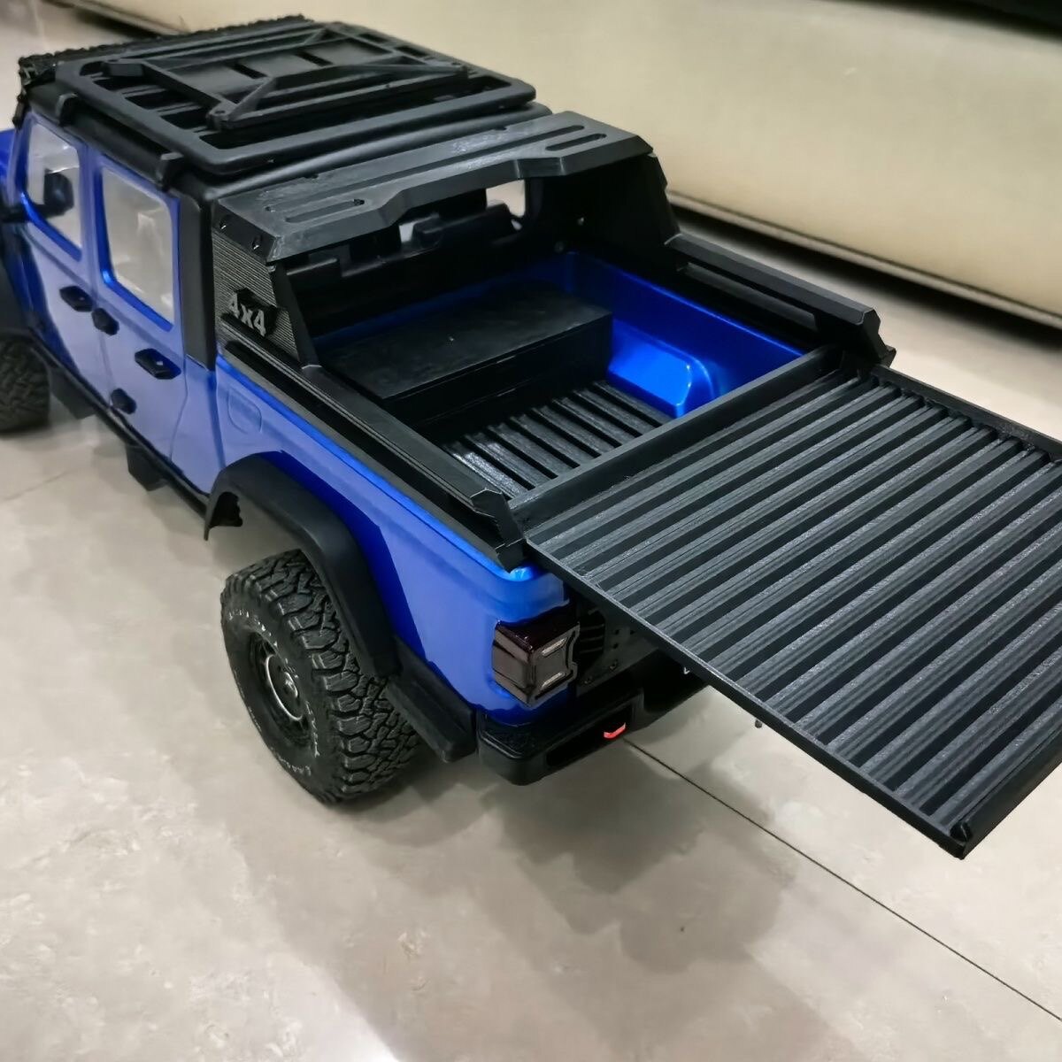 Rc Hobby Crawler - RC Retractable Rear Bed For RLAARLO
