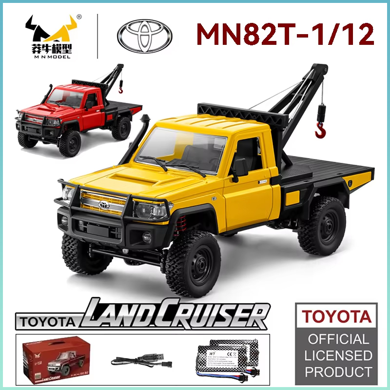 Rc Hobby Grade Truck - 1:12 MN82T Rc Car Skymaker Retro