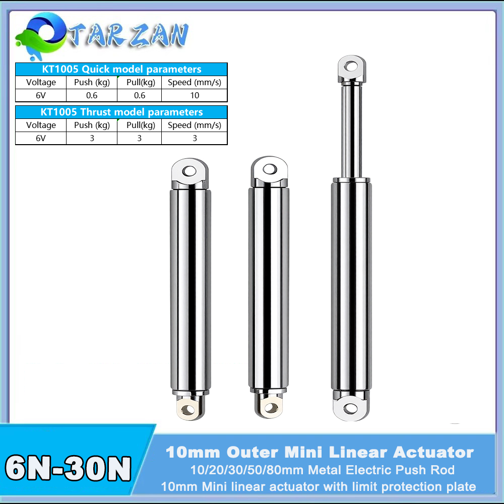 Rc Hobby Car - 10mm Linear Actuator Retractable Pen Type