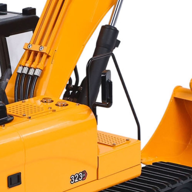 Rc Hobby Excavator - 1/12 RTR 323GX Metal Hydraulic Remote