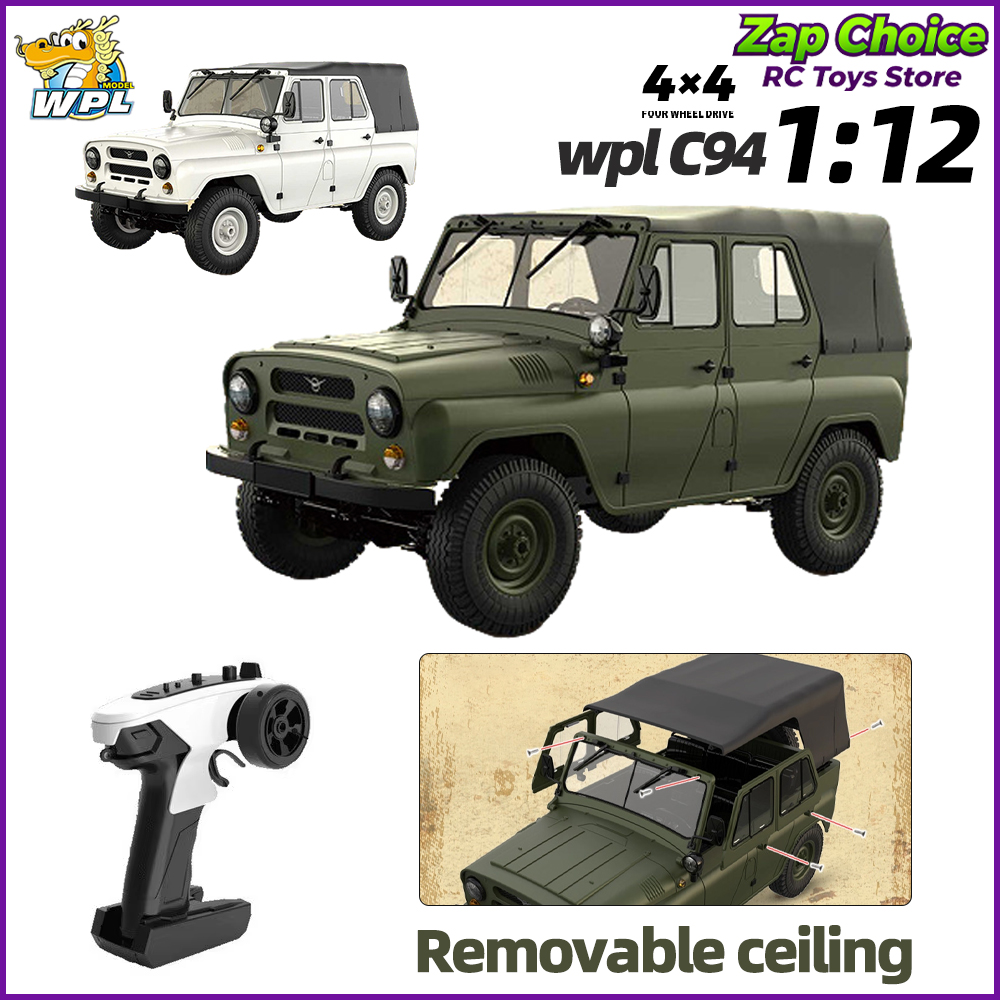Rc Hobby Grade Truck - WPL C94 1/12 Scale 4WD Electric