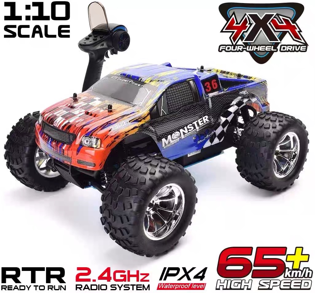 Rc Hobby Grade Truck - HSP RC Truck 1:10 Scale Nitro