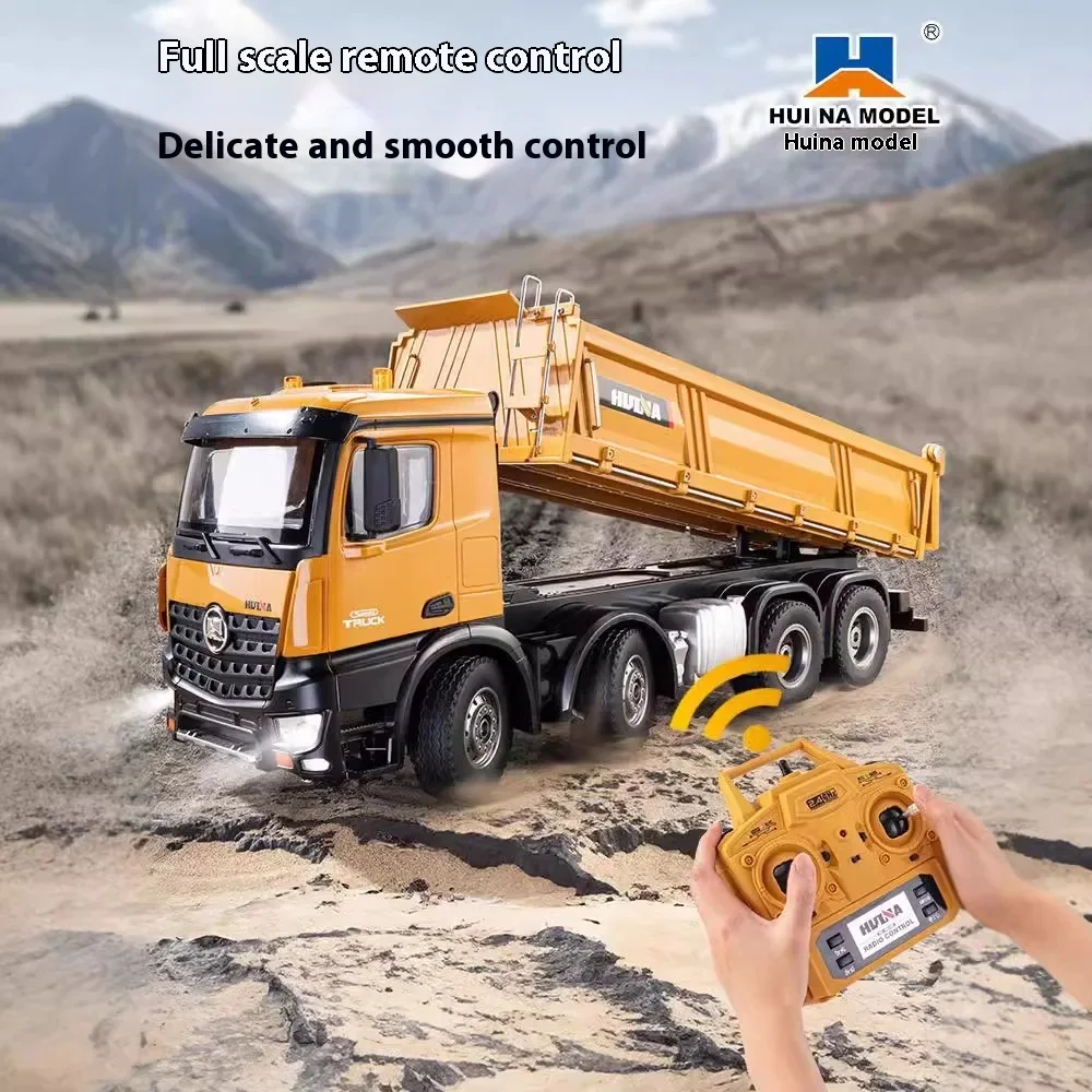 Huina 1536 RC Dump Truck 1/14  - Rc Hobby Excavator 评论和价格