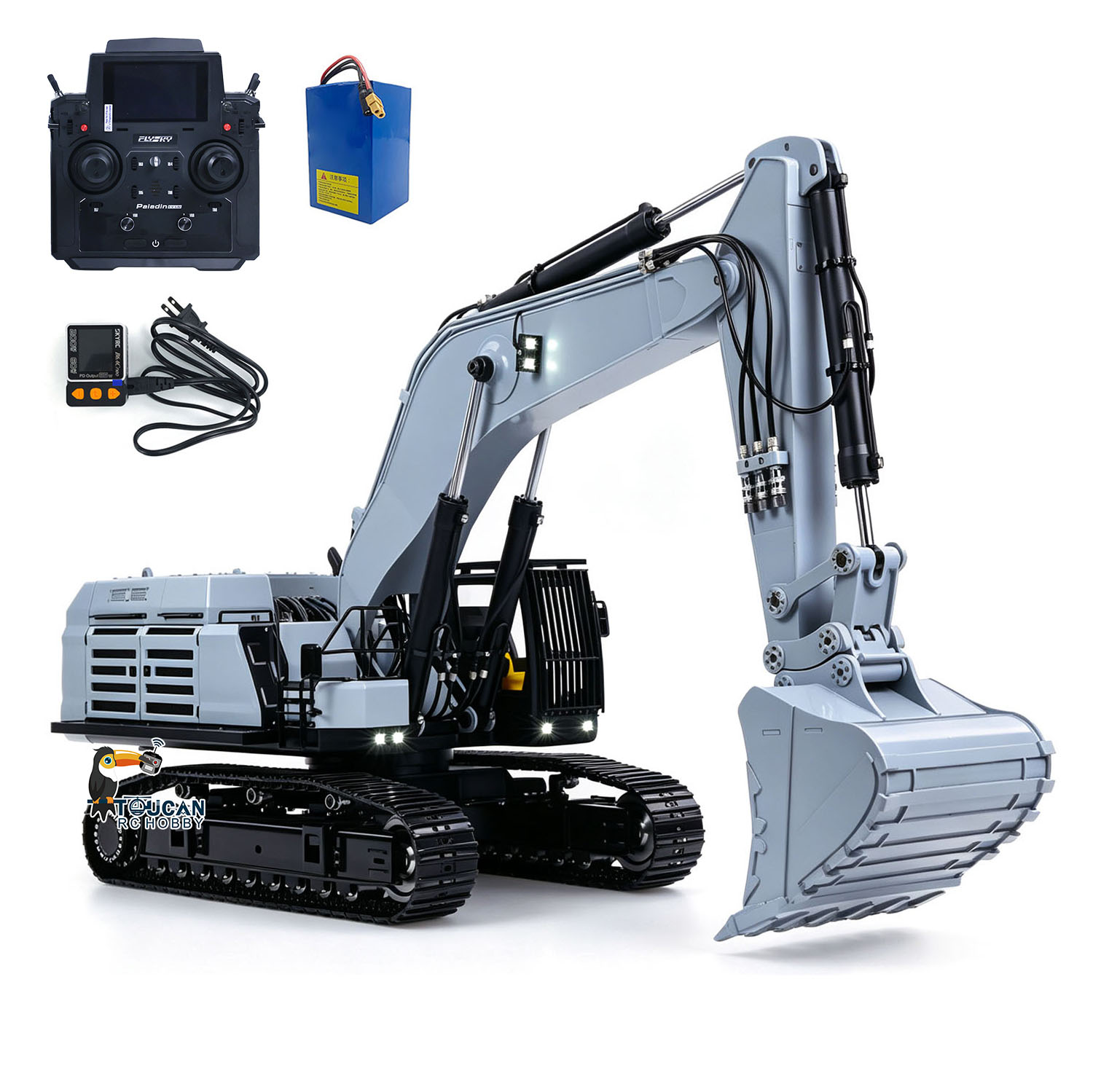 1/12395F RC Hydraulic Heavy Ex - Rc Hobby Excavator 评论和价格