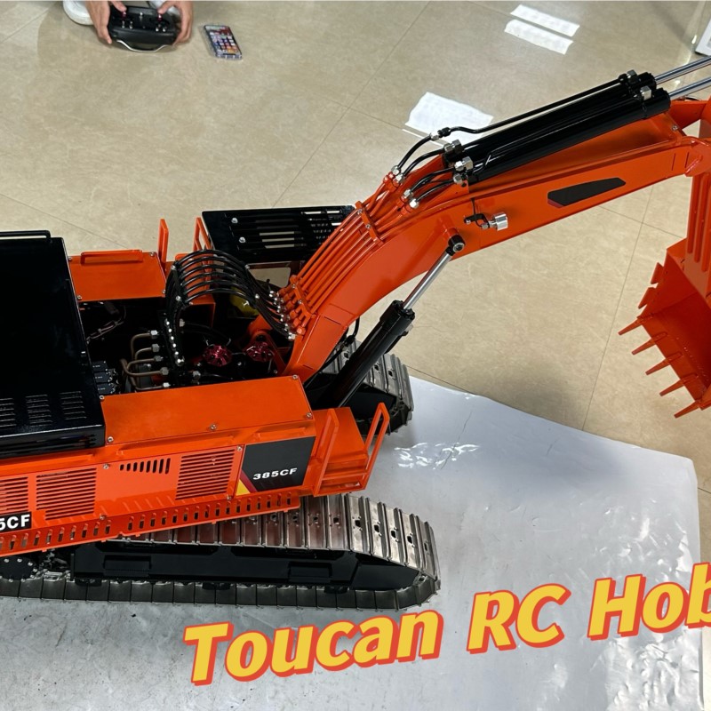1/8 Metal Ripper of 385CF RC G - Rc Hobby Excavator 评论和价格
