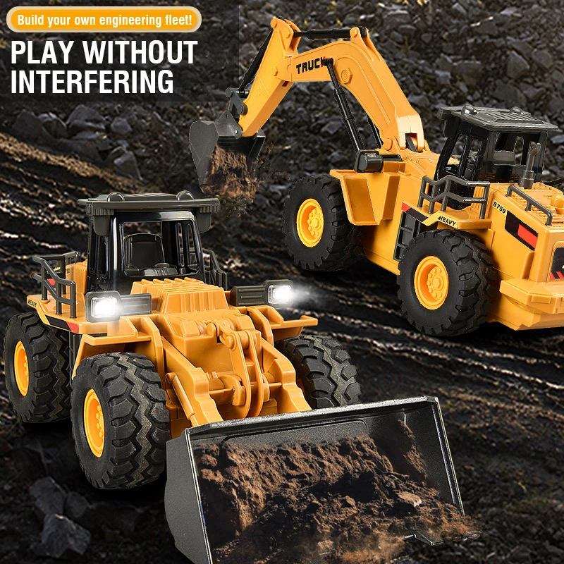2.4G Alloy Remote Control Exca - Rc Hobby Excavator 评论和价格