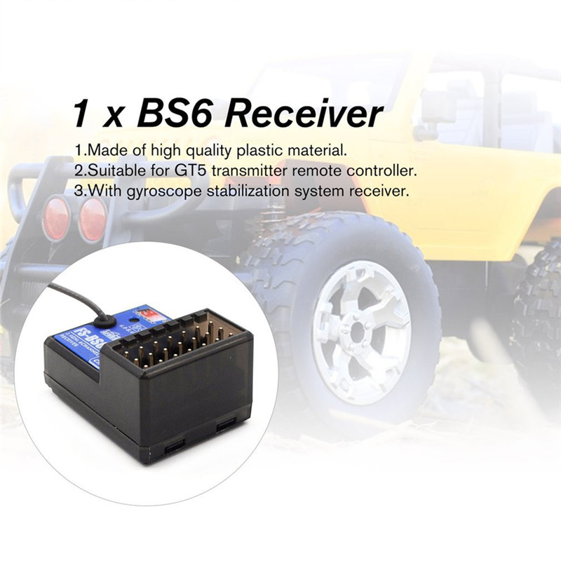 Flysky FS-BS6 Receiver 2.4Ghz  - Rc Hobby Car 评论和价格