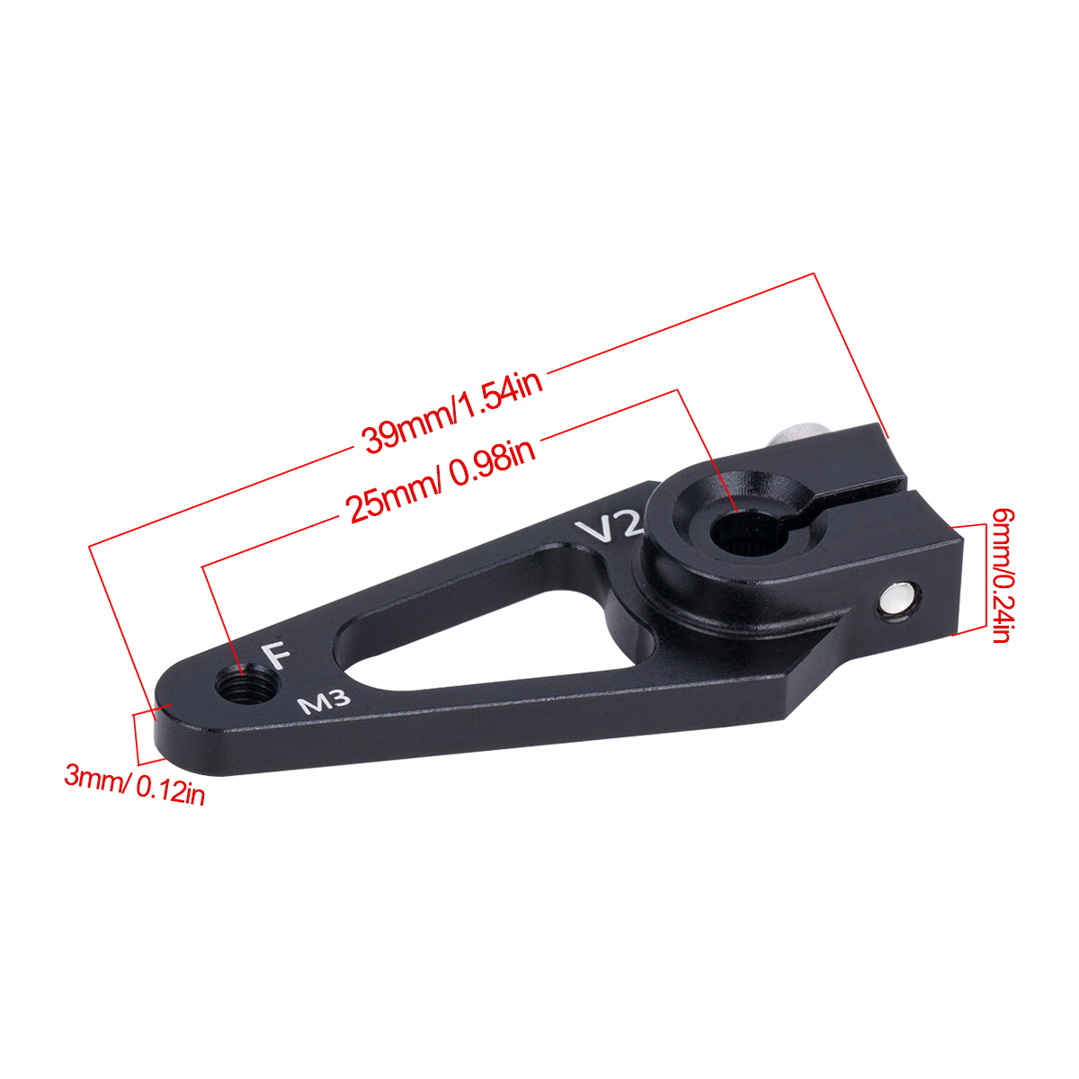7075 Aluminum 25T Servo Horn M - Rc Hobby Room 评论和价格