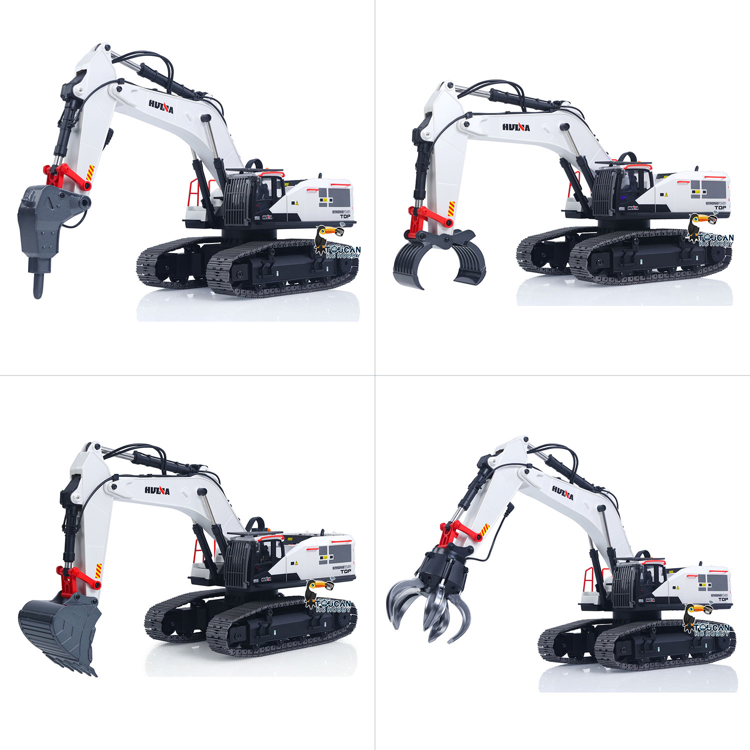 RC Excavator 1/14 HUINA Metal  - Rc Hobby Excavator 评论和价格