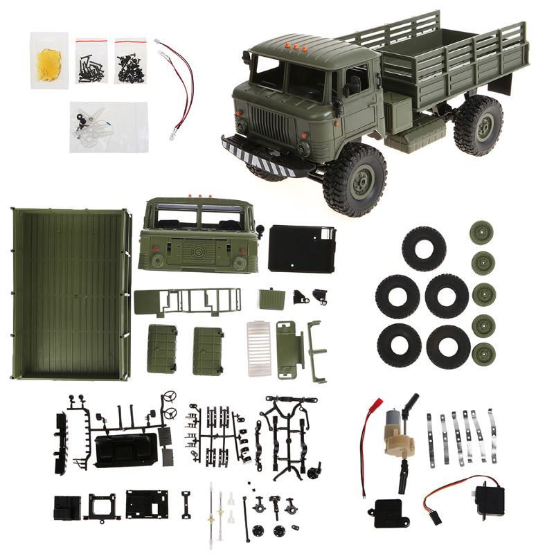 WPL B-24 KIT Remote Control Mi - Rc Hobby Grade Truck 评论和价格