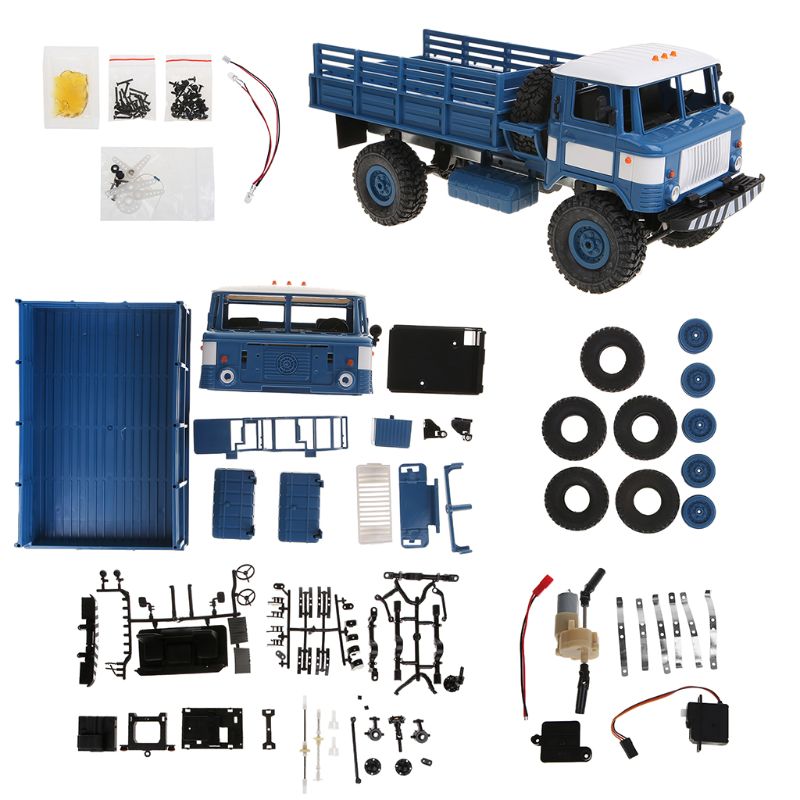 WPL B-24 KIT Remote Control Mi - Rc Hobby Grade Truck 评论和价格
