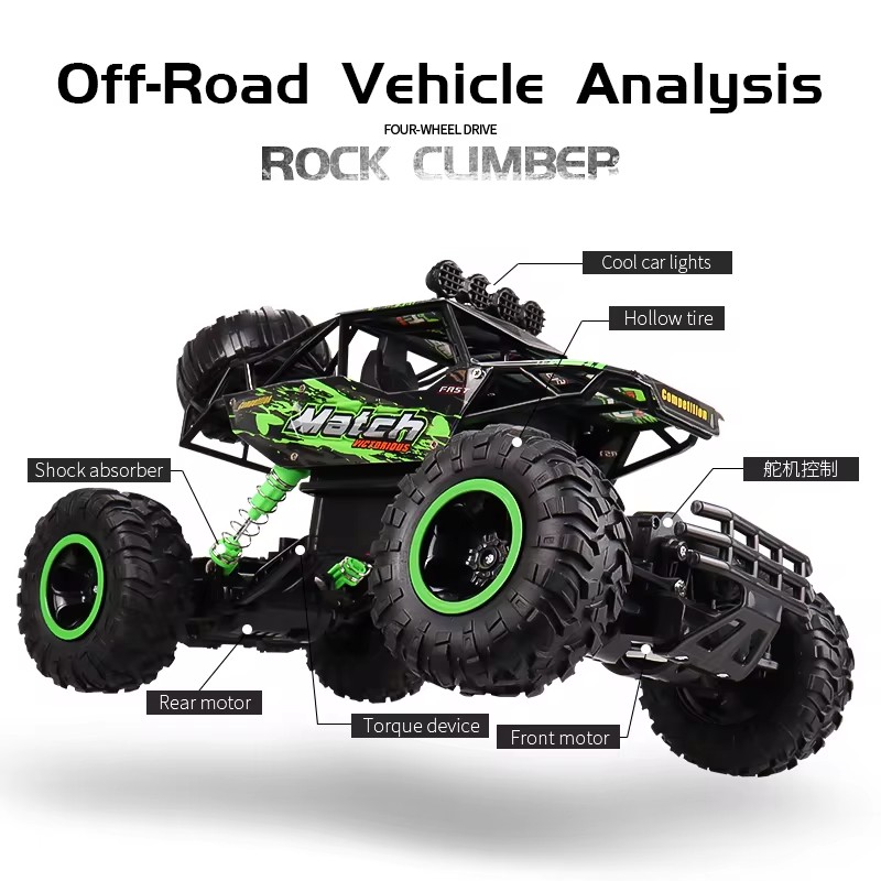 1:16 / 1:12 All Terrain RC Car - Rc Hobby Grade Truck 评论和价格