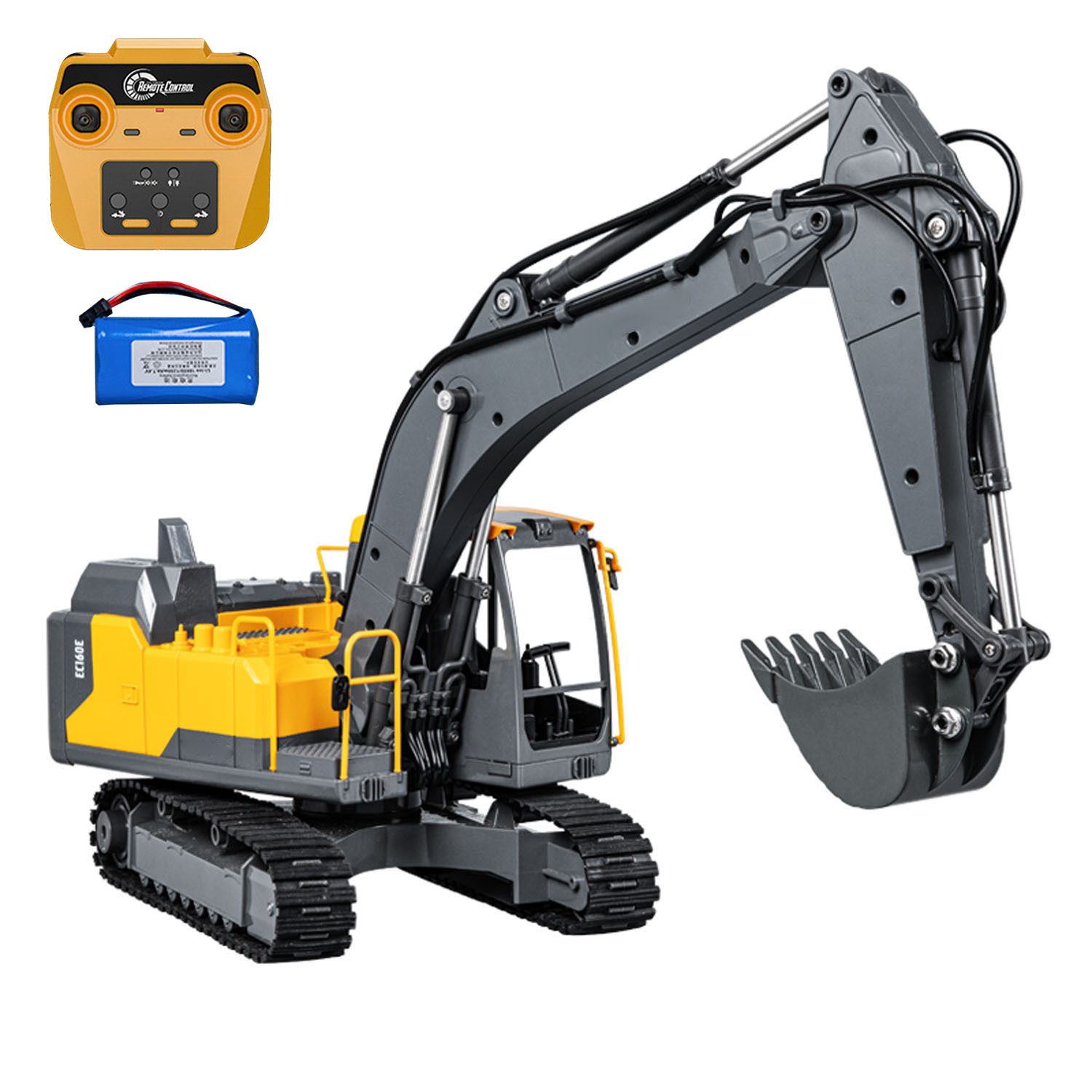 1/16 DoubleE E598 003 Electric - Rc Hobby Excavator 评论和价格
