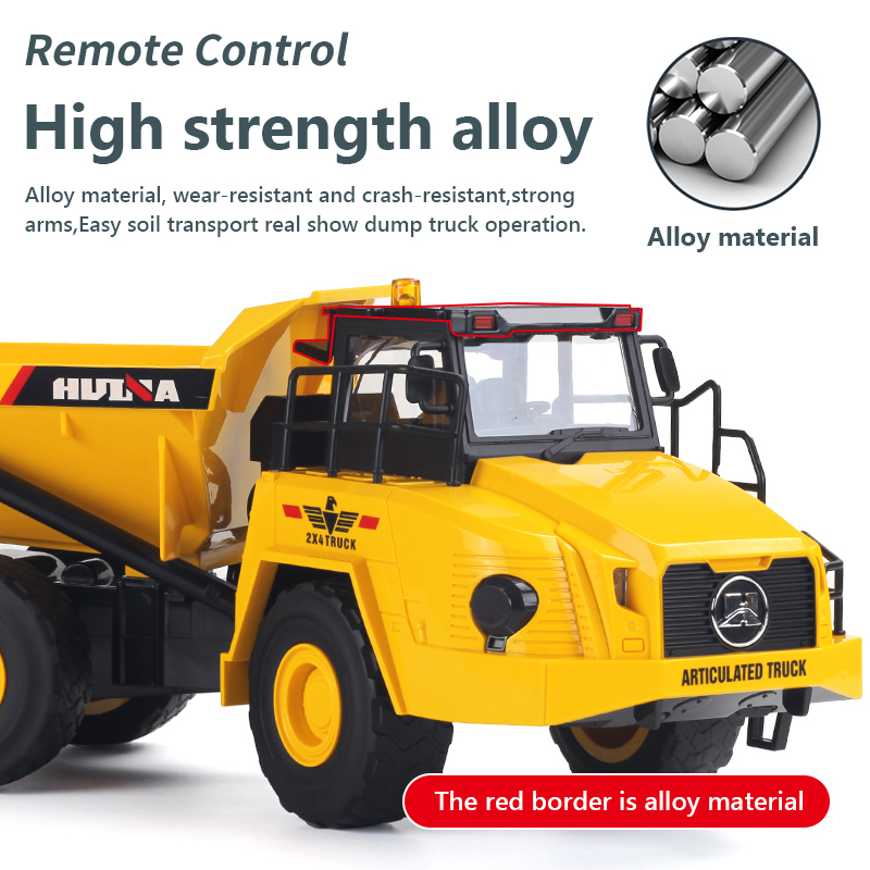 1/18 Rc Truck Dumper Huina 155 - Rc Hobby Grade Truck 评论和价格