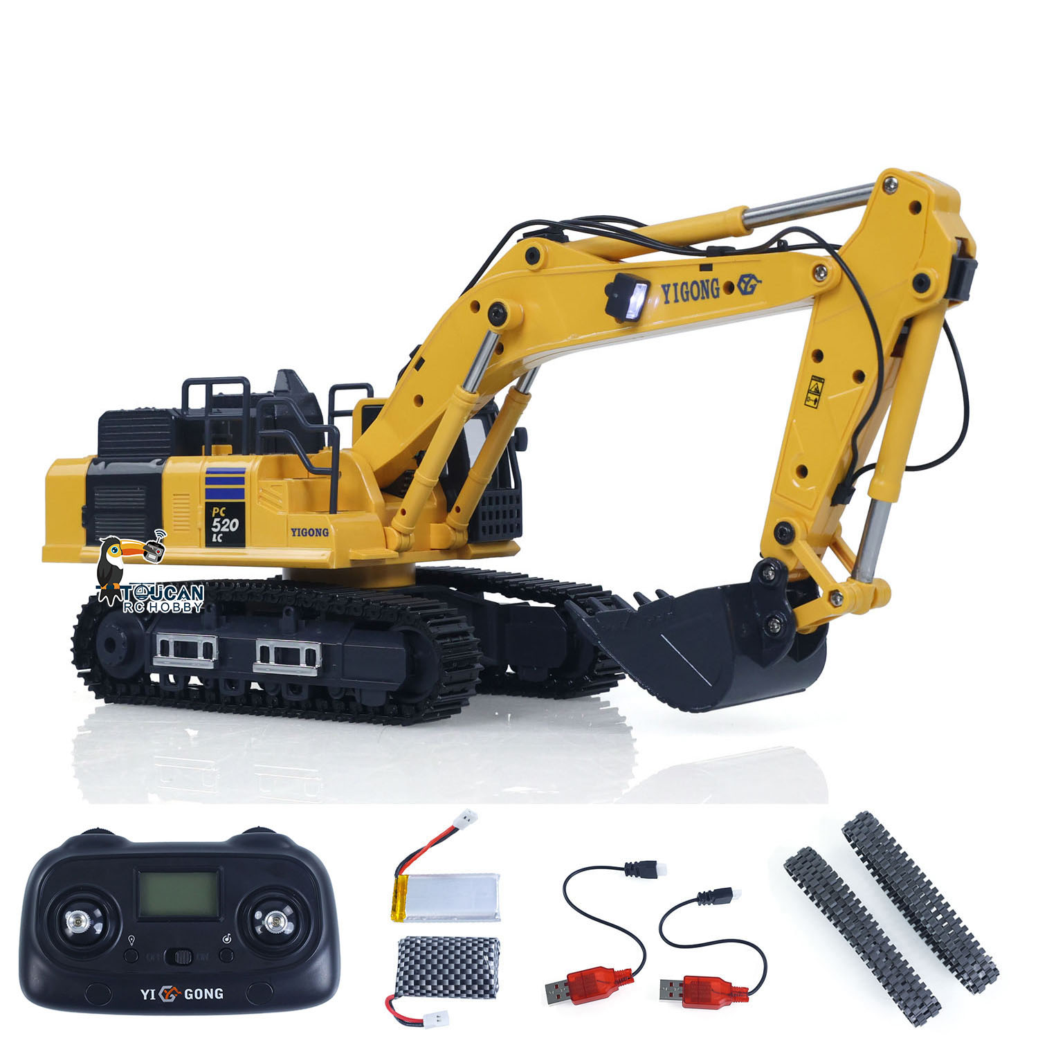 1/50 Mini RC Digger PC520 Elec - Rc Hobby Excavator 评论和价格