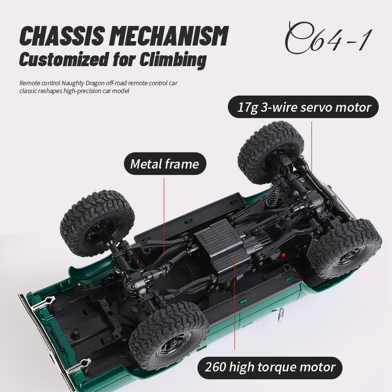 Full Scale WPL C64 4WD Climbin - Rc Hobby Grade Truck 评论和价格