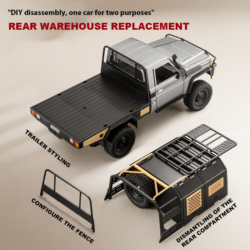 MN82S LC79 2.4G 1/12 Full Scal - Rc Hobby Grade Truck 评论和价格