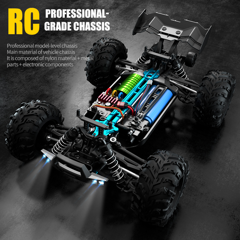 4WD 1:16 50-80KM/H RC Car With - Rc Roc Hobby 评论和价格