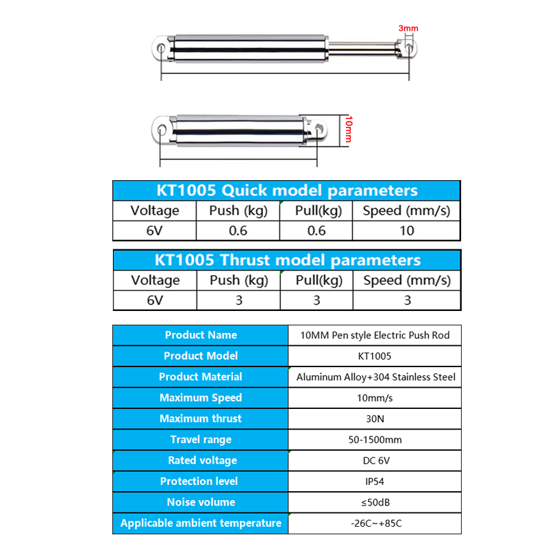10mm Linear Actuator Retractab - Rc Hobby Car 评论和价格