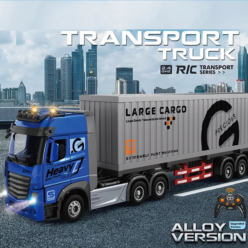 RC Car Big RC Container Truck  - Rc Hobby Grade Truck 评论和价格