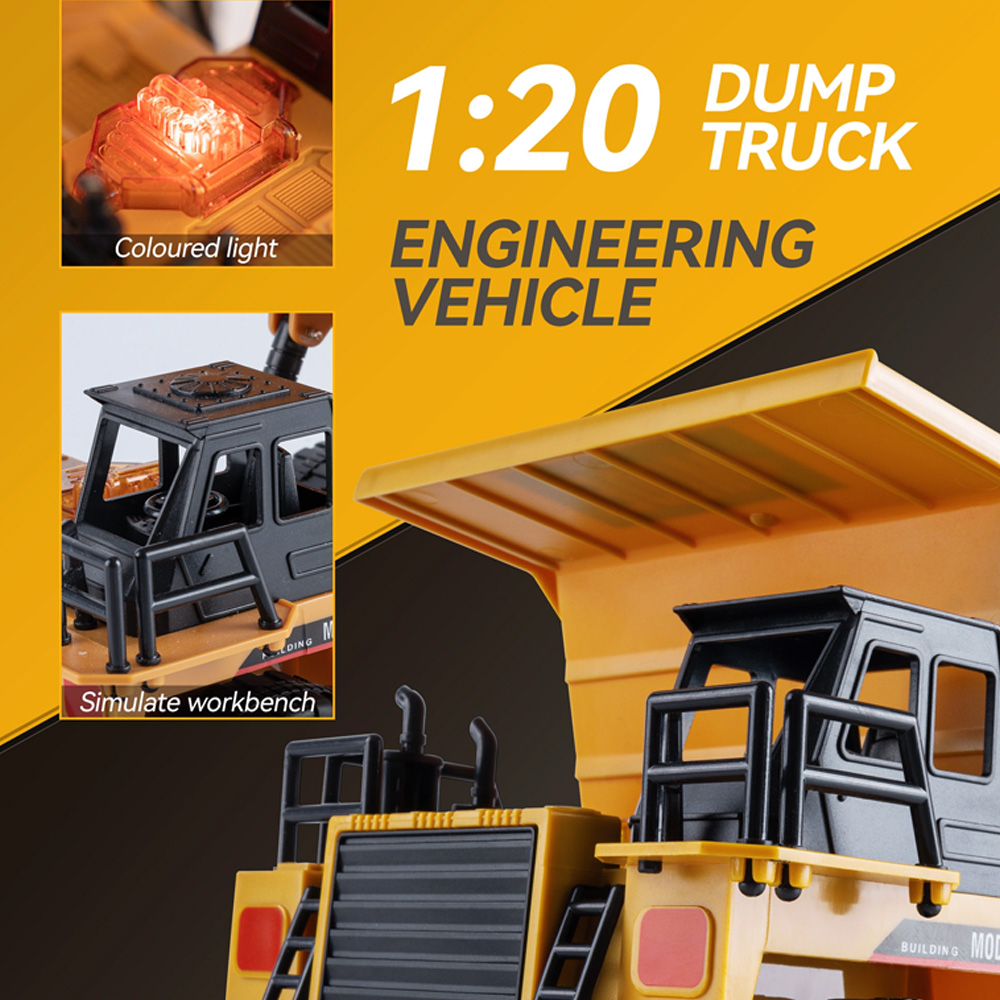 1:20 Scale 4WD RC Dump Truck 1 - Rc Hobby Grade Truck 评论和价格