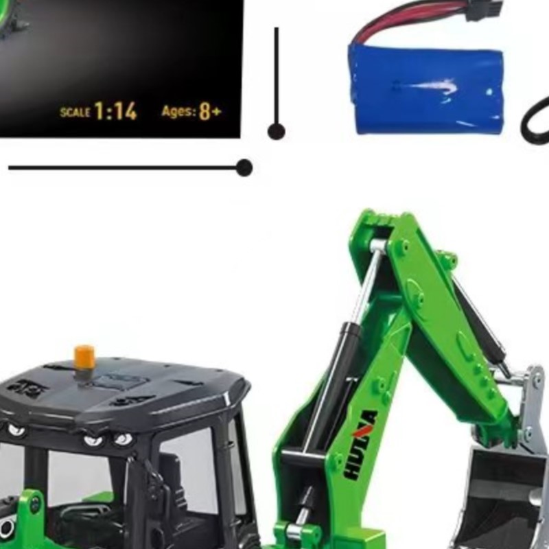 US Sale HUINA 1/14 1579 Remote - Rc Hobby Excavator 评论和价格