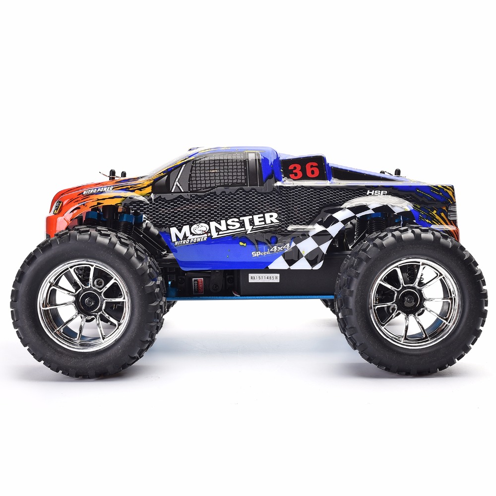 HSP RC Truck 1:10 Scale Nitro  - Rc Hobby Grade Truck 评论和价格