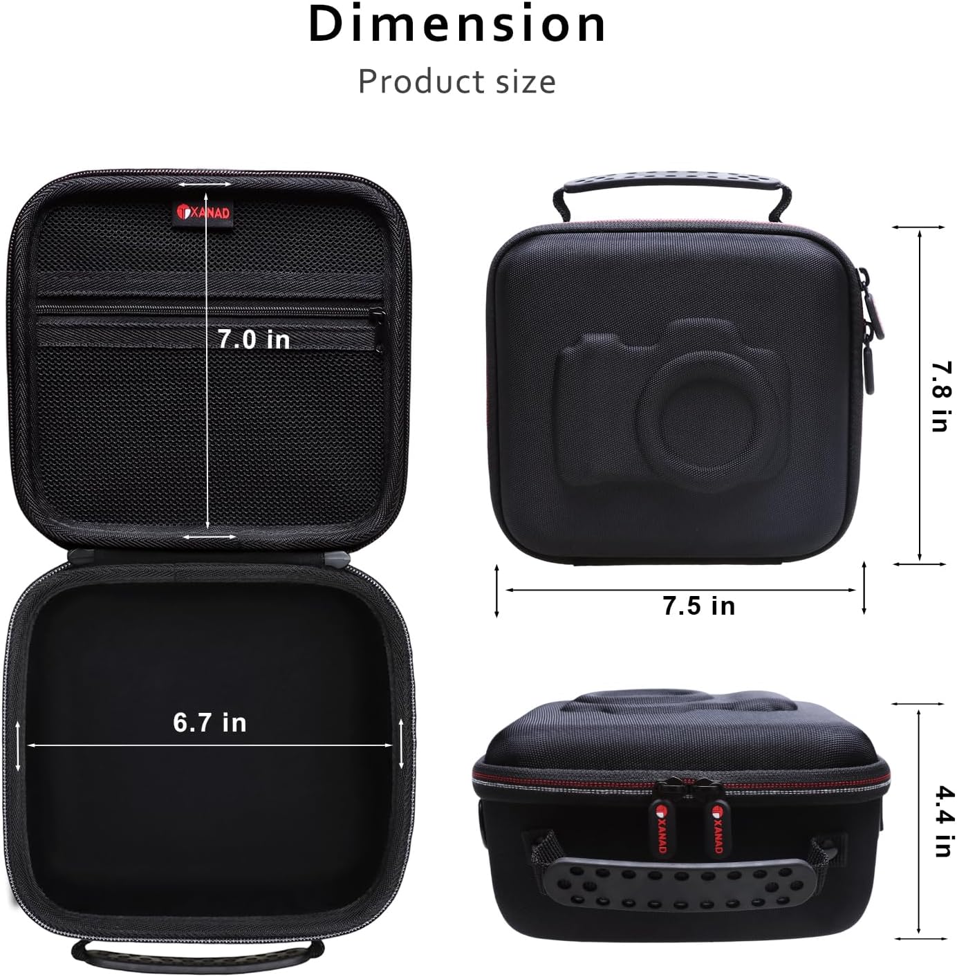 XANAD Hard Camera Case Bag Com - Canon Camera Eos R50 评论和价格