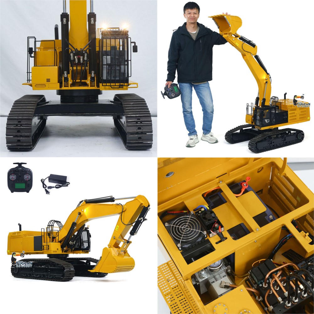 1/8 390F RC Hydraulic Excavato - Rc Hobby Excavator 评论和价格