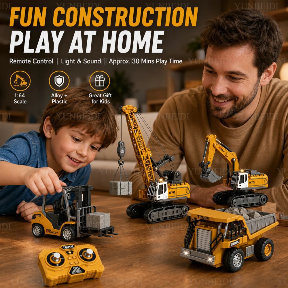 Remote Control Mini Alloy Car  - Rc Hobby Excavator 评论和价格