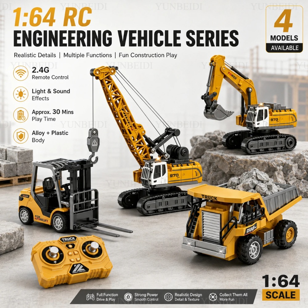 Remote Control Mini Alloy Car  - Rc Hobby Excavator 评论和价格