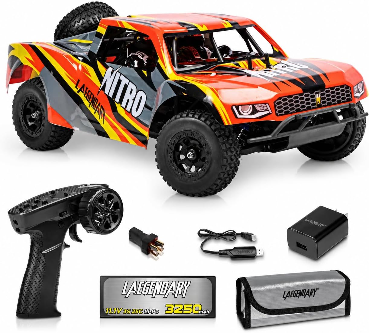 All-Wheel Drive 2.4GHz Short C - Rc Roc Hobby 评论和价格