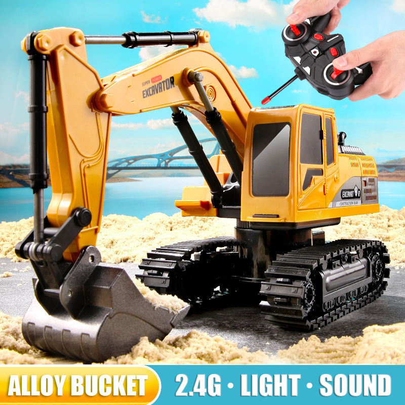 RC Excavator 2.4Ghz 6 Channel  - Rc Hobby Excavator 评论和价格